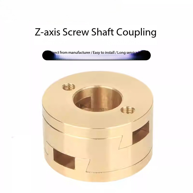Z Axis Stabilizer 3D - 3DSWAY 3D-Drucker-Zubehör Z-Achsen-Schraube Heizbett Oldham-Kupplung Messingstabilisator