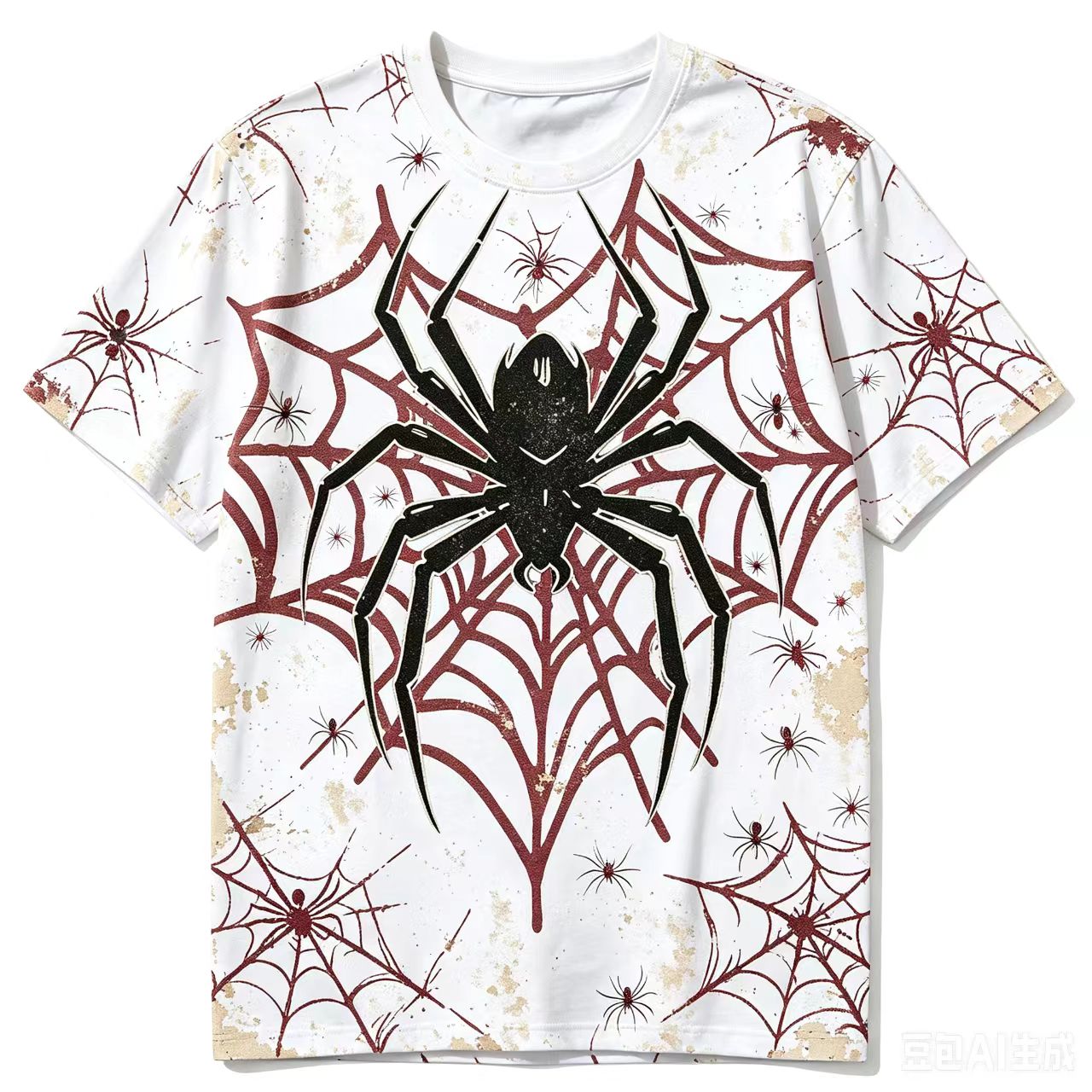 3D Printing Web - Neuartiges Spinnennetz-T-Shirt für Herren und Damen,