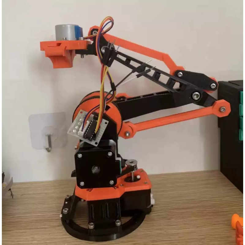 3D Printing Robot Arm - Universeller Vier-Achsen-Roboterarm für Lebensmittelgeschäfte, Industrieroboter, 3D-Druck,