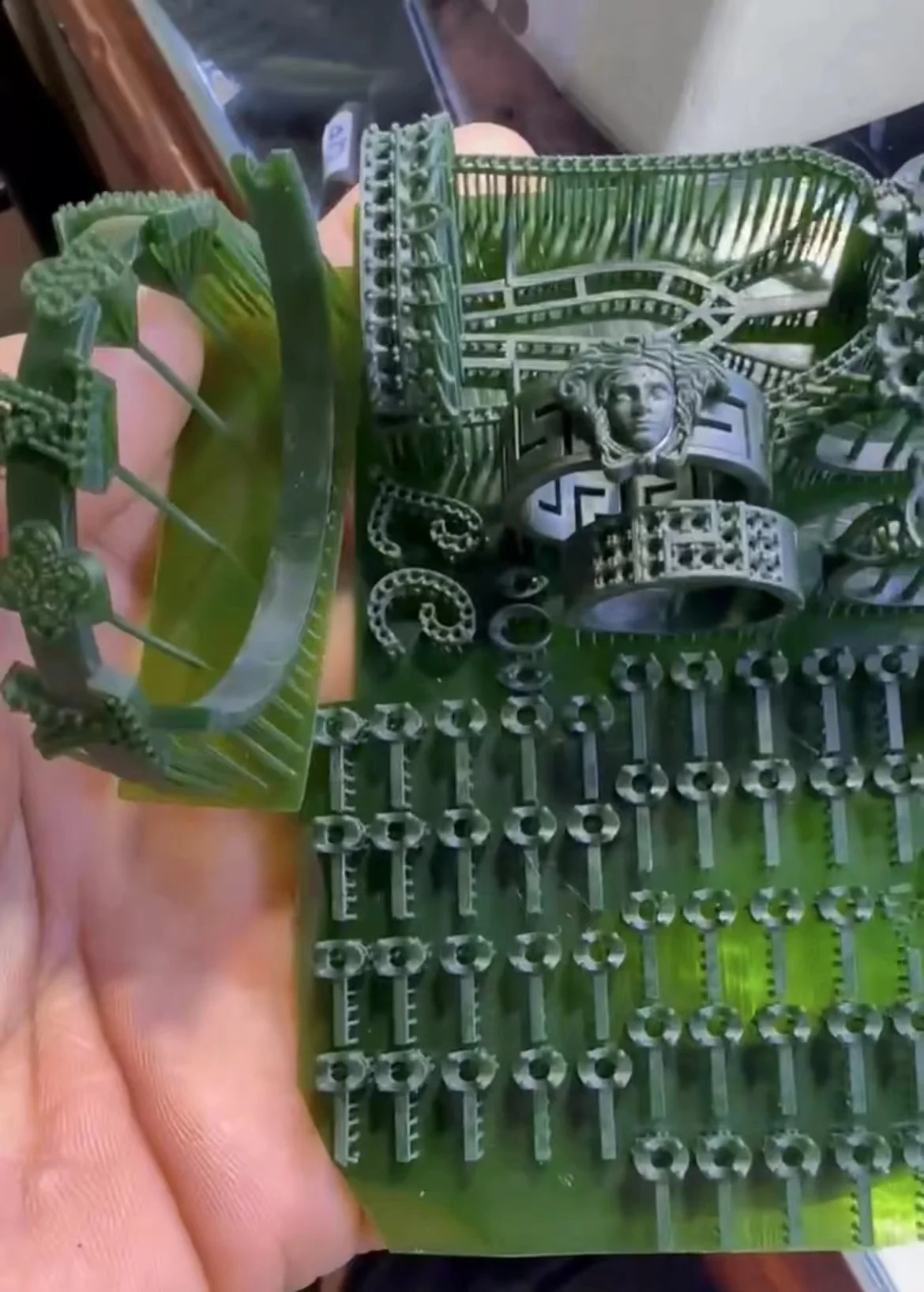 3D Printing Uv Resin - Schmuck Harz 3D-Drucker Wachs aus schmelz