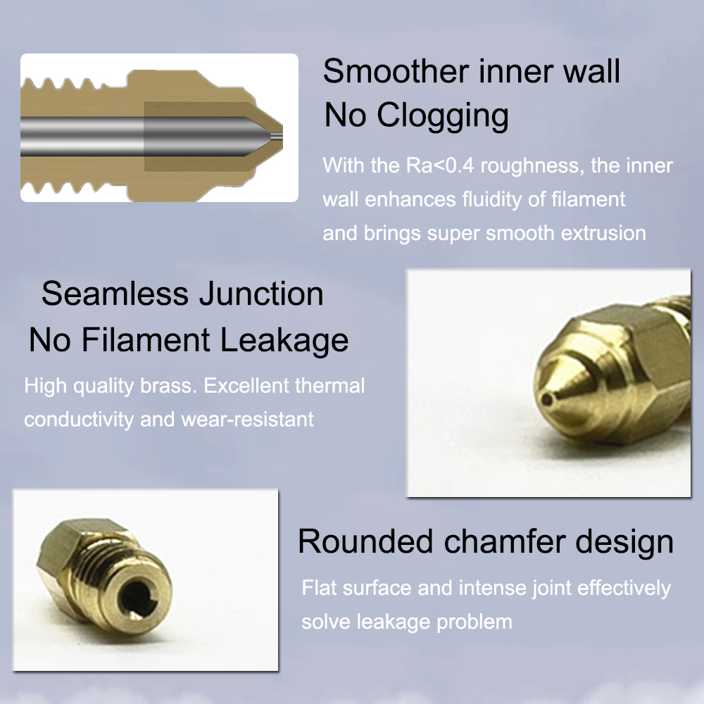 3 Stück Düsen für Ender 5 Max  – Nozzle 0.4Mm Hardened Bewertung und Preis