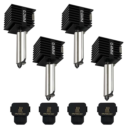 4er-Pack A1 Mini/A1 Hotend Dru – Nozzle 0.4Mm Hardened Bewertung und Preis