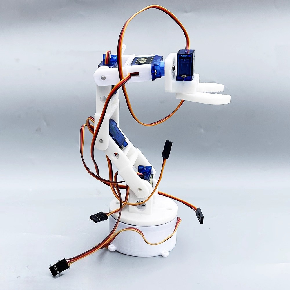 3D-gedruckter weißer sechsachs – 3D Printing Robot Arm Bewertung und Preis