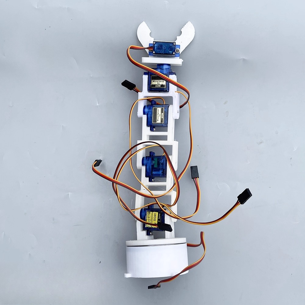 3D-gedruckter weißer sechsachs – 3D Printing Robot Arm Bewertung und Preis