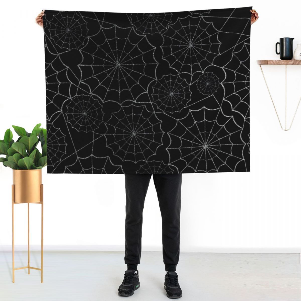 Spider Webs Überwurfdecke, wei – 3D Printing Web Bewertung und Preis