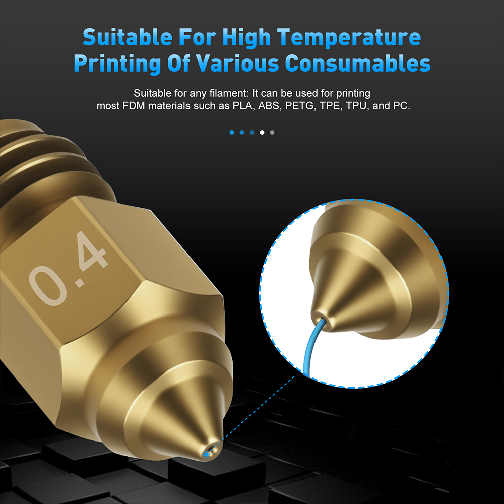 Für Creality Ender 5 Max Düse  – Nozzle 0.4Mm Hardened Bewertung und Preis