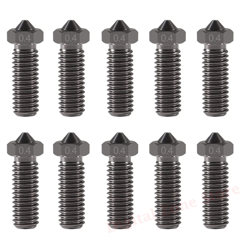 10 stücke v6 gehärteter Stahl  – Nozzle 0.4Mm Hardened Bewertung und Preis