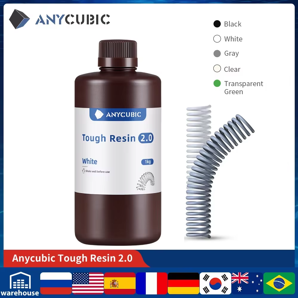 ANYCUBIC Flexibles robustes Ha – 3D Printing Uv Resin Bewertung und Preis