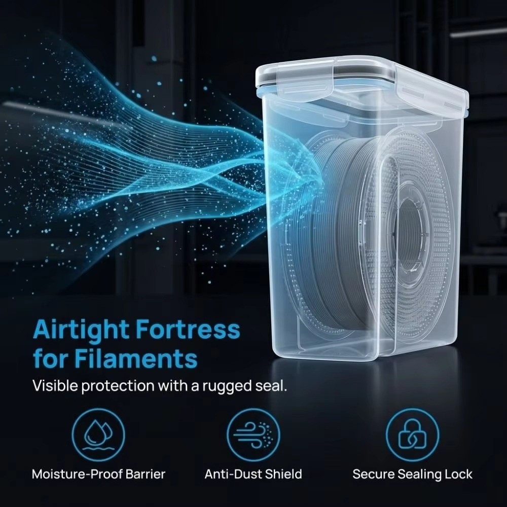 Transparenter Filamentbehälter – 3D Printing For Medical Bewertung und Preis