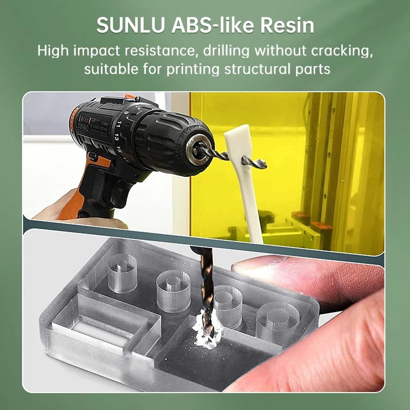 SUNLU 3 kg ABS-ähnliches/Stand – 3D Printing Uv Resin Bewertung und Preis