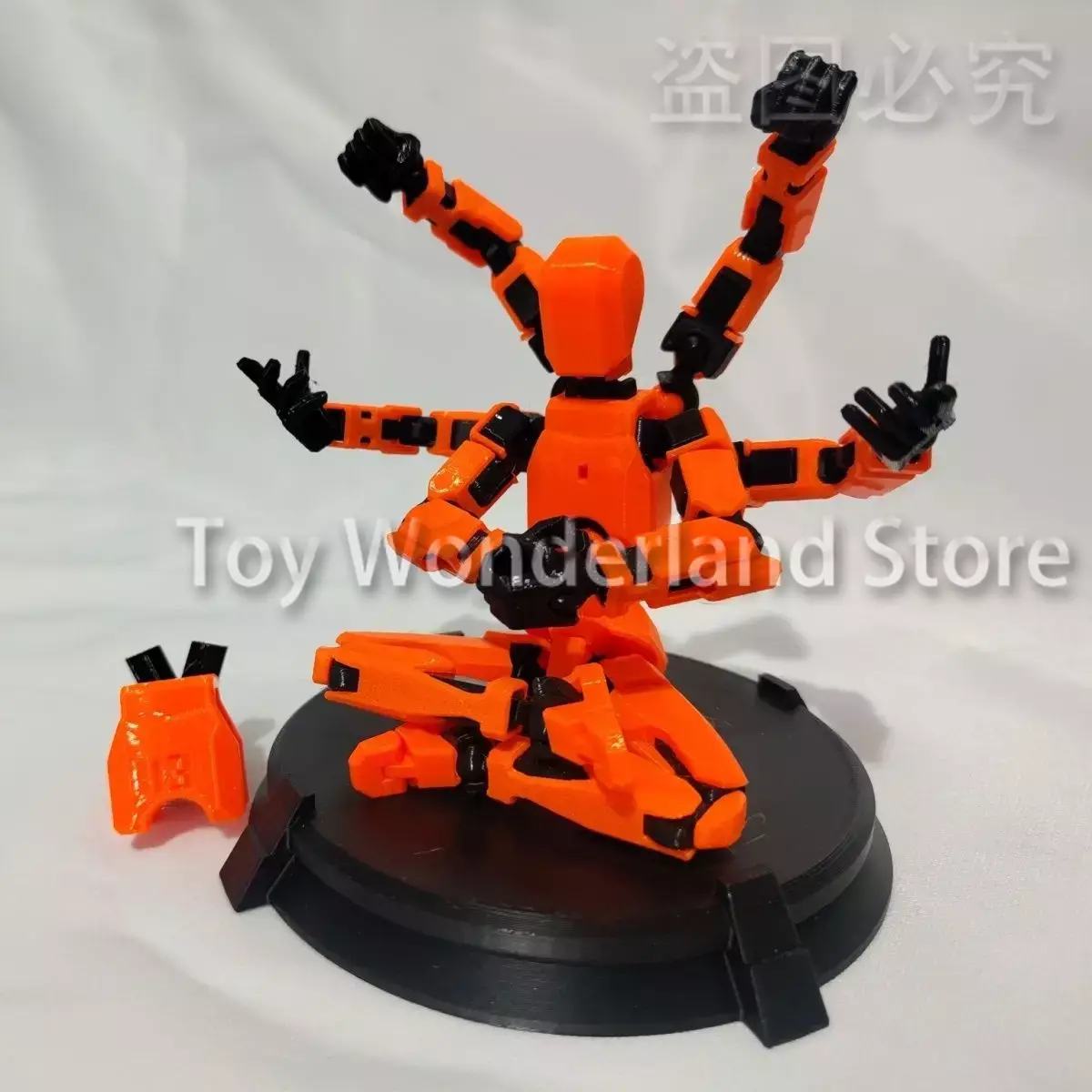 17 cm sechs Arme 3D-gedruckte  – 3D Printing Robot Arm Bewertung und Preis