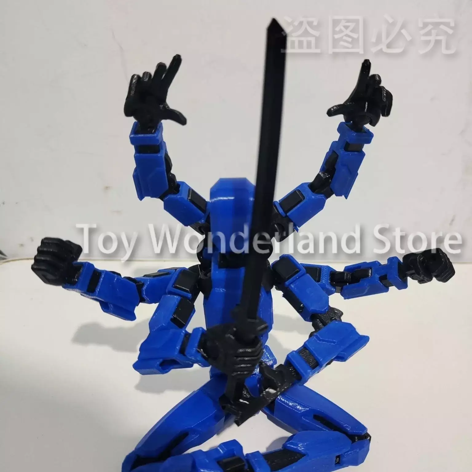17 cm sechs Arme 3D-gedruckte  – 3D Printing Robot Arm Bewertung und Preis