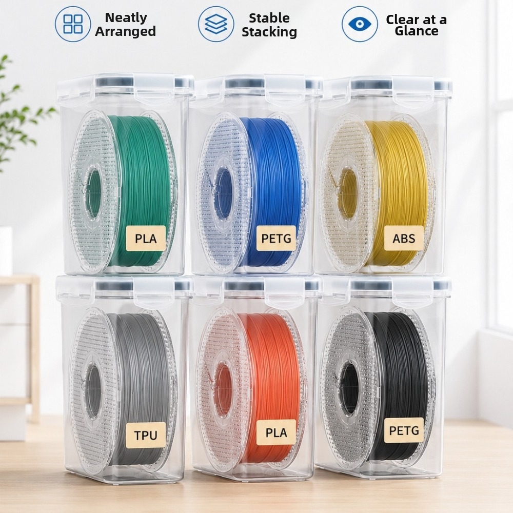 Transparenter Filamentbehälter – 3D Printing For Medical Bewertung und Preis